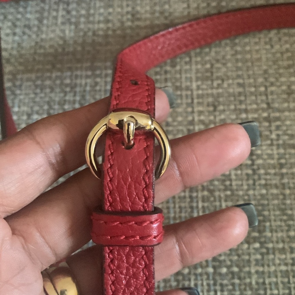 ♥️💄💋Authentic GUCCI Red Soho Disco Crossbody💋💄❤️ - Picture 12 of 13
